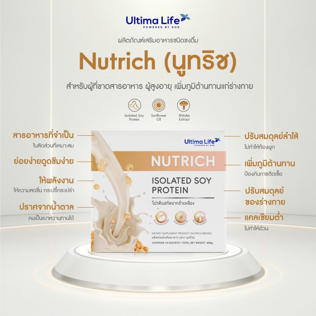 Nutrich, นูทริช, Nutrich ultima life, นูทริช ultima life, เวย์โปรตีน, Whey Protein, โปรตีนจากถั่วเหลือง, อาหารเสริมโปรตีน, Nutrich ราคา เท่า ไร, Nutrich ซื้อ ที่ ไหน, Nutrich ตัวแทน, Nutrich lazada, Nutrich shopee,